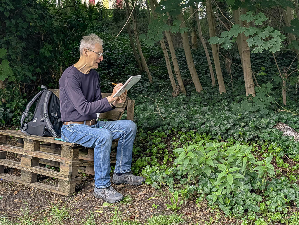 20250724 ZeichnenImKiez Kaisersteg 5