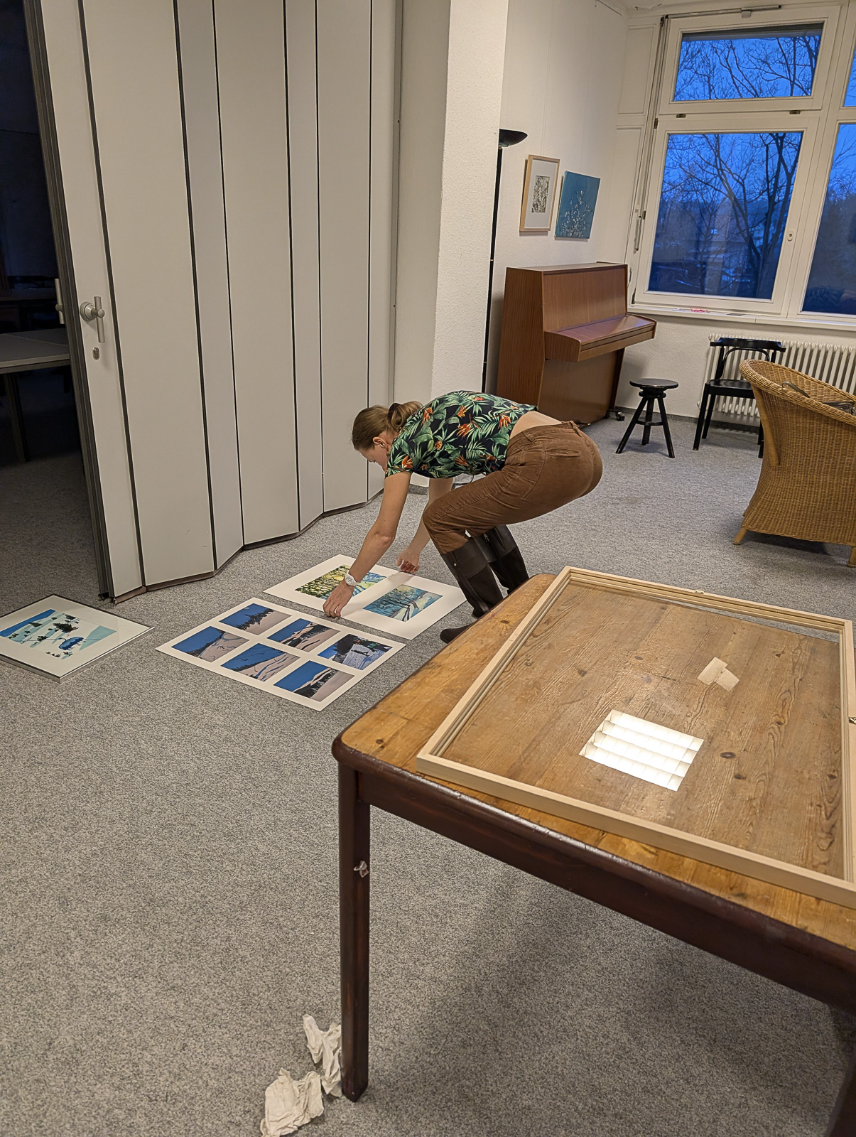 20260213 Elena Lauf Ausstellungsaufbau 3