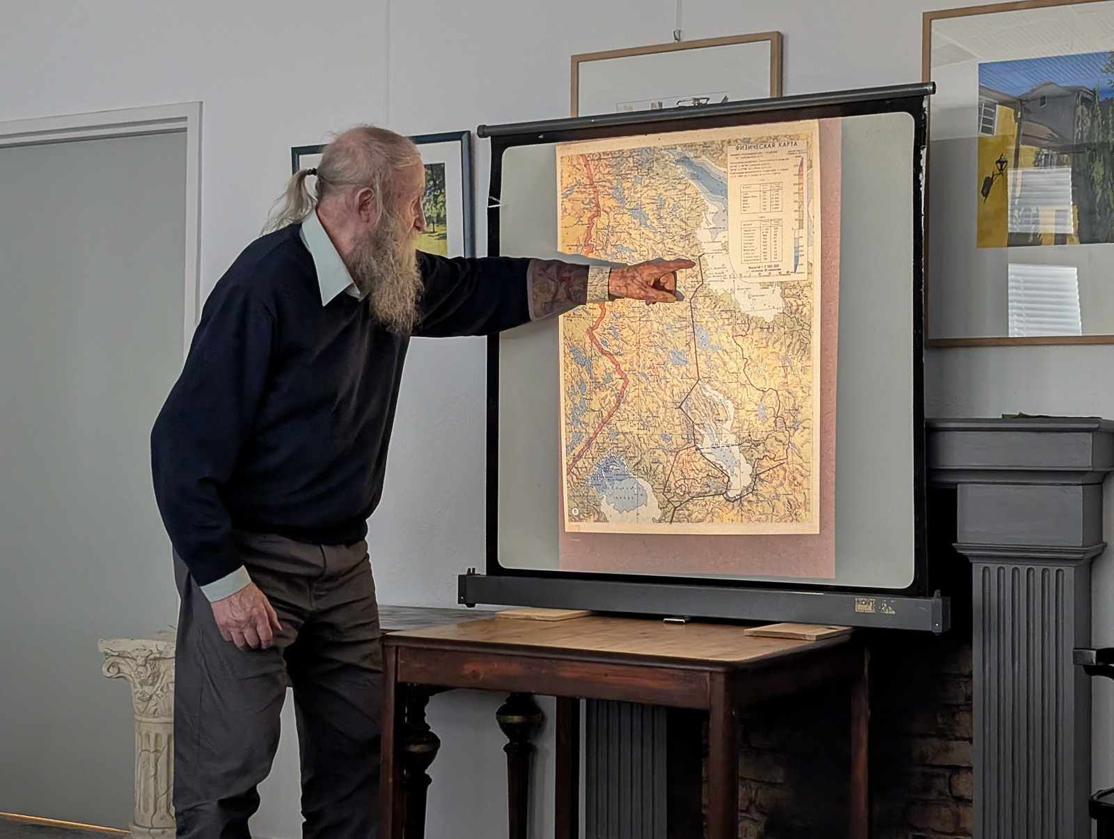 20260317 Diavortrag Werner Laube   Karelien Felsenbilder 7