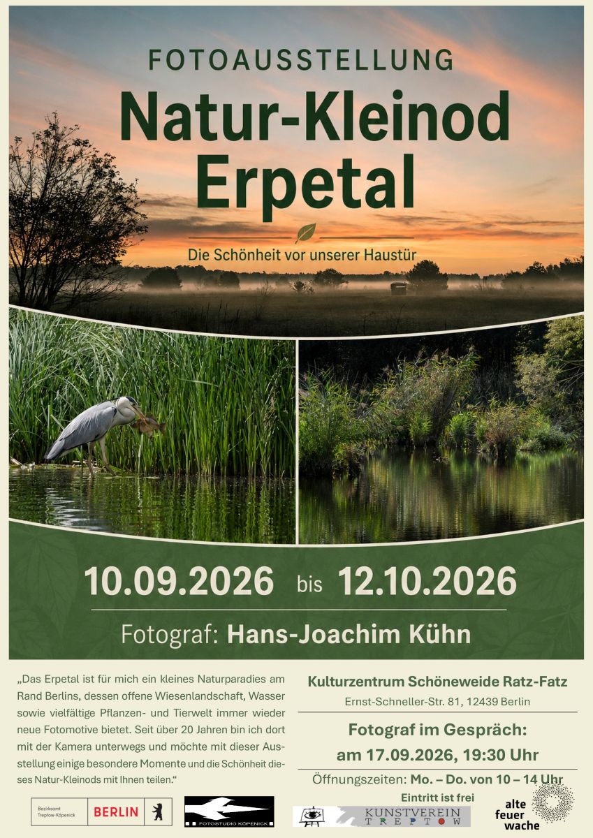 Plakat zur Fotoausstellung