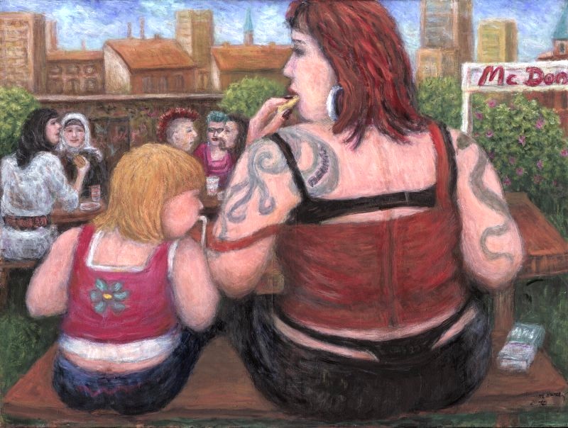 2010 grossstadtmenschen I malerin gisela al amily