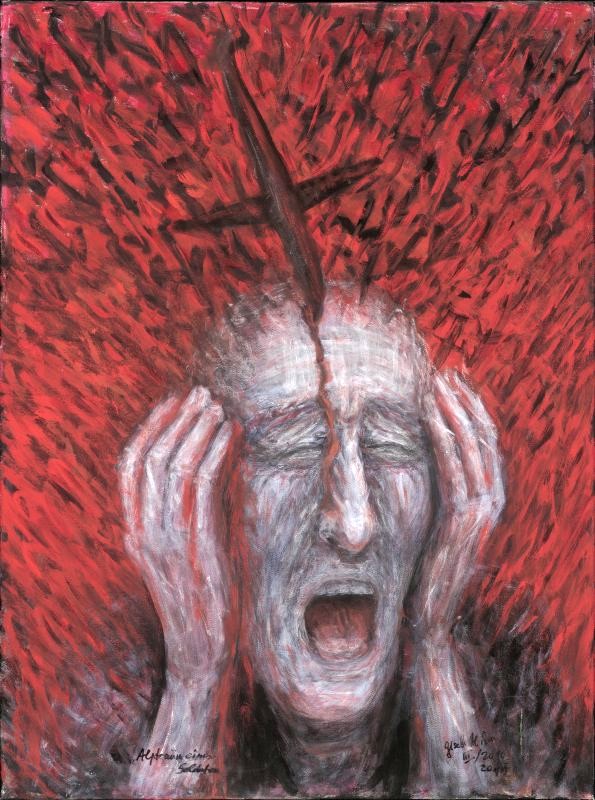 2011 alptraum eines soldaten malerin gisela al amily