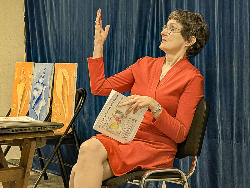 20251101 Anni Kaufhold Vernissage Das Tier in Poesie und Kunst 6