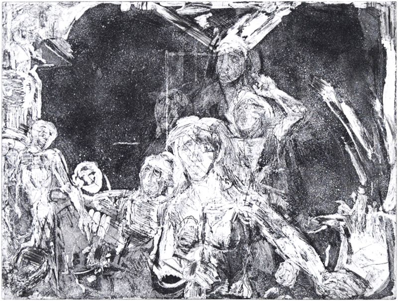 Bedrohte Gruppe zu Ehrenburg 1987 Jürgen Schnelle