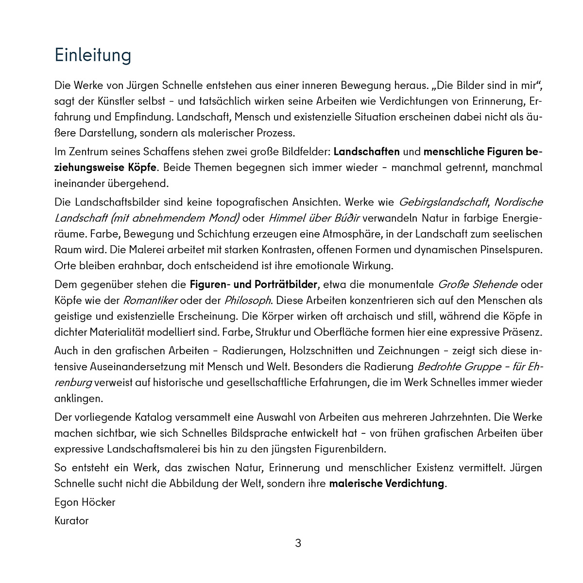 Katalog Jürgen Schnelle 3